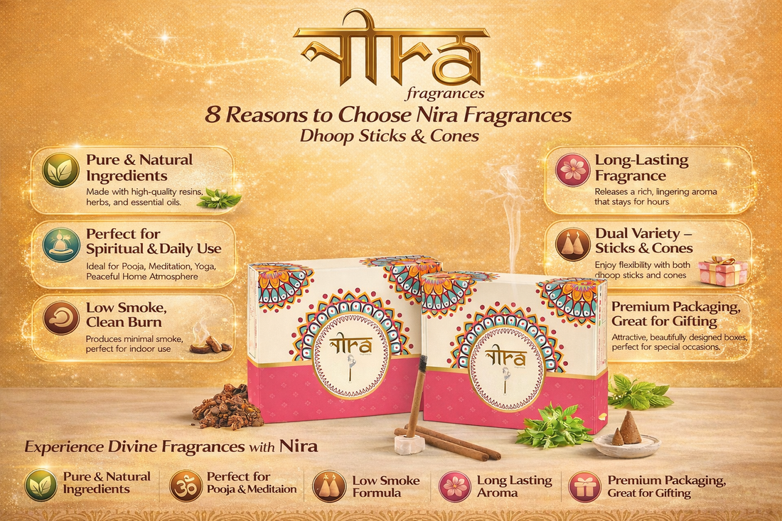 Top Reasons to Choose Nira Fragrances Dhoop Sticks & Cones