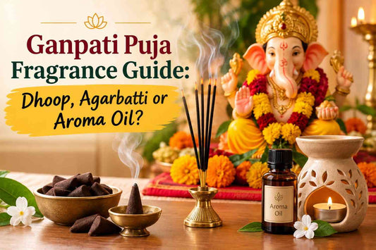 Ganpati Puja Fragrance Guide: Dhoop, Agarbatti or Aroma Oil?