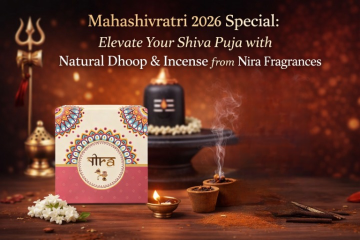 Mahashivratri 2026 Special: Elevate Your Shiva Puja with Natural Dhoop & Incense from Nira Fragrances