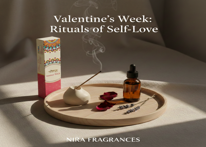 Valentine's Week Self-Love Rituals with Incense & Aromatherapy | Nira Fragrances