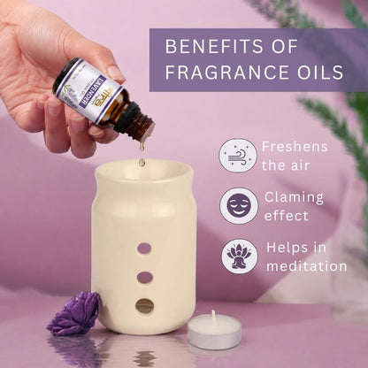 Nira Fragrances Oil | 15 ml | Lavender Aroma Oil for Home Fragrance | Best for Aromatherapy | Helps in Meditation | Used in Diffuser, Candles, Air Fresheners
