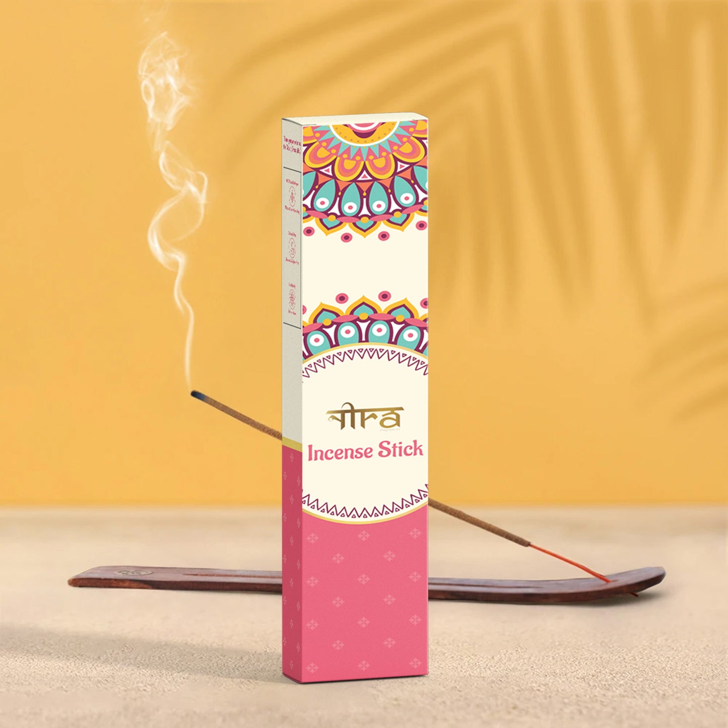 Nira fragrances Incense Sticks 100% organic - Kesar Chandan Fragrances