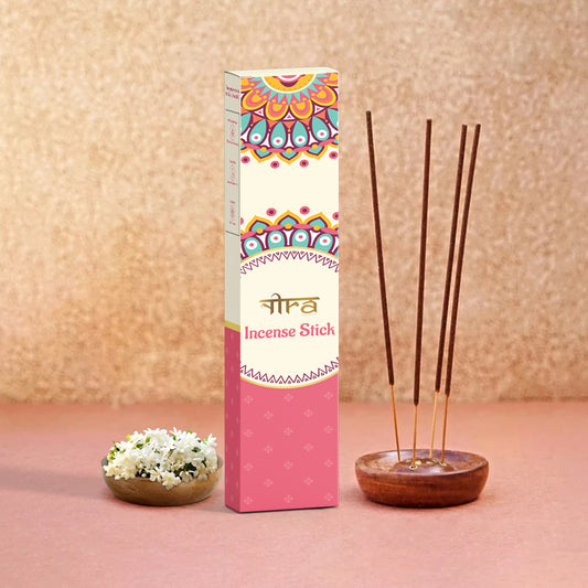 Nira Fragrances Incense Sticks 100% Organic , With Jasmine Fragrances