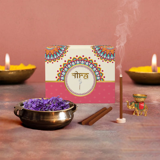 Nira Fragrances Dhoop Stick 100% Organic with Lavender Fragrance