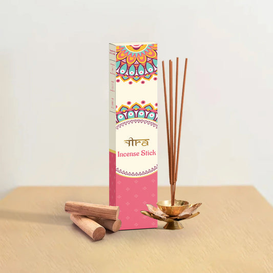 Nira Fragrances Incense Sticks 100% Organic -  Sandalwood Fragrances