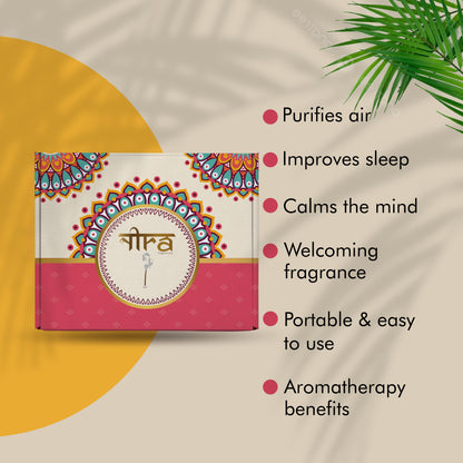 Nira Fragrances Dhoop Stick 100% Organic with Chandan Fragrance