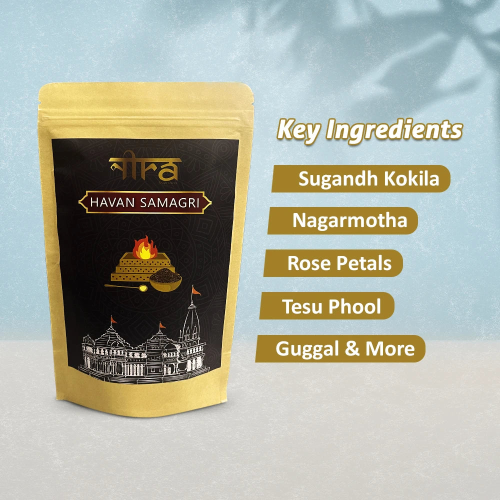 Ingredients of havan samagri
