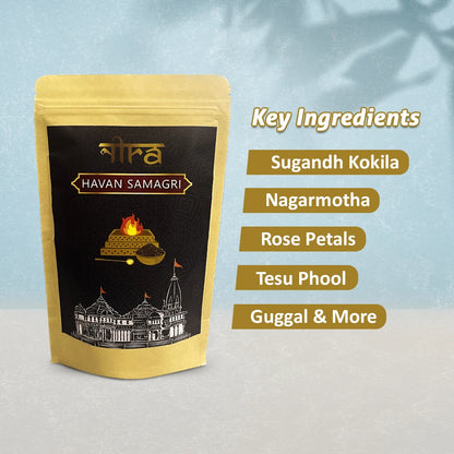 Ingredients of havan samagri