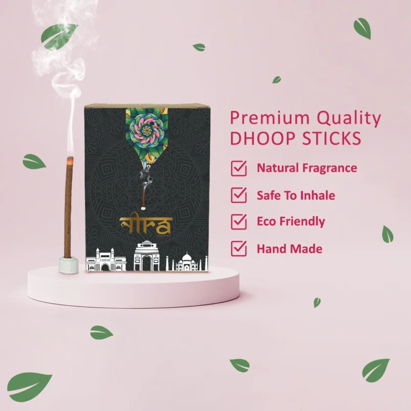 Features of organic dhoop sticks