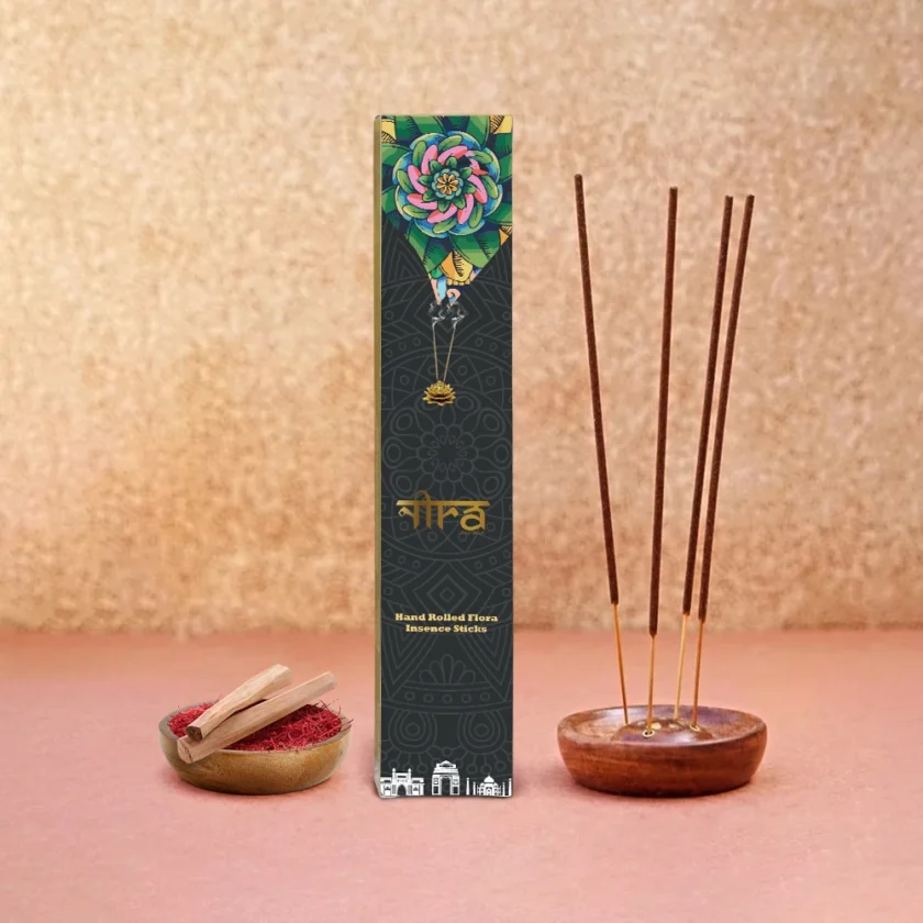 1 pack of kesar chandan fragrance natural incense sticks